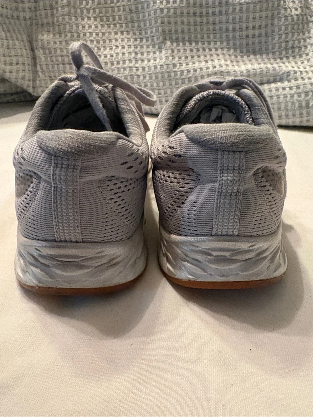 New Balance Women's Gray Lace-Up Running Shoes Arishi Fresh Foam